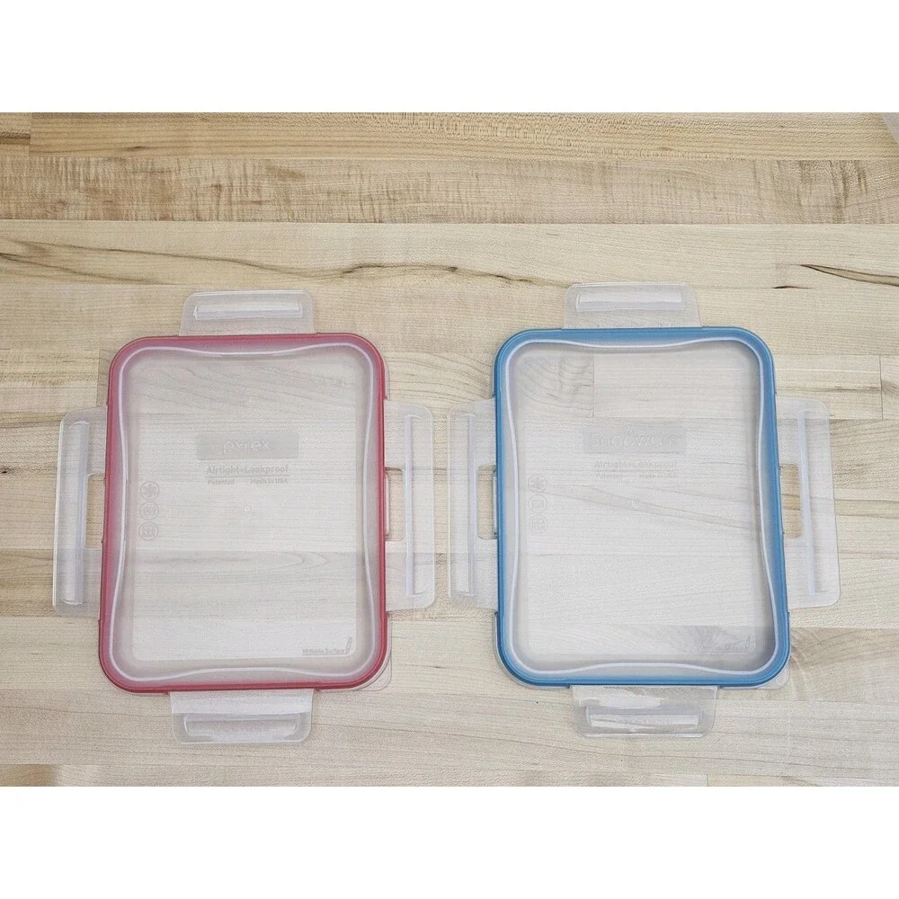 Lot of 2 Snapware 7211R 6 Cup Total Solutions Clear Lid Gasket USA Replacement
